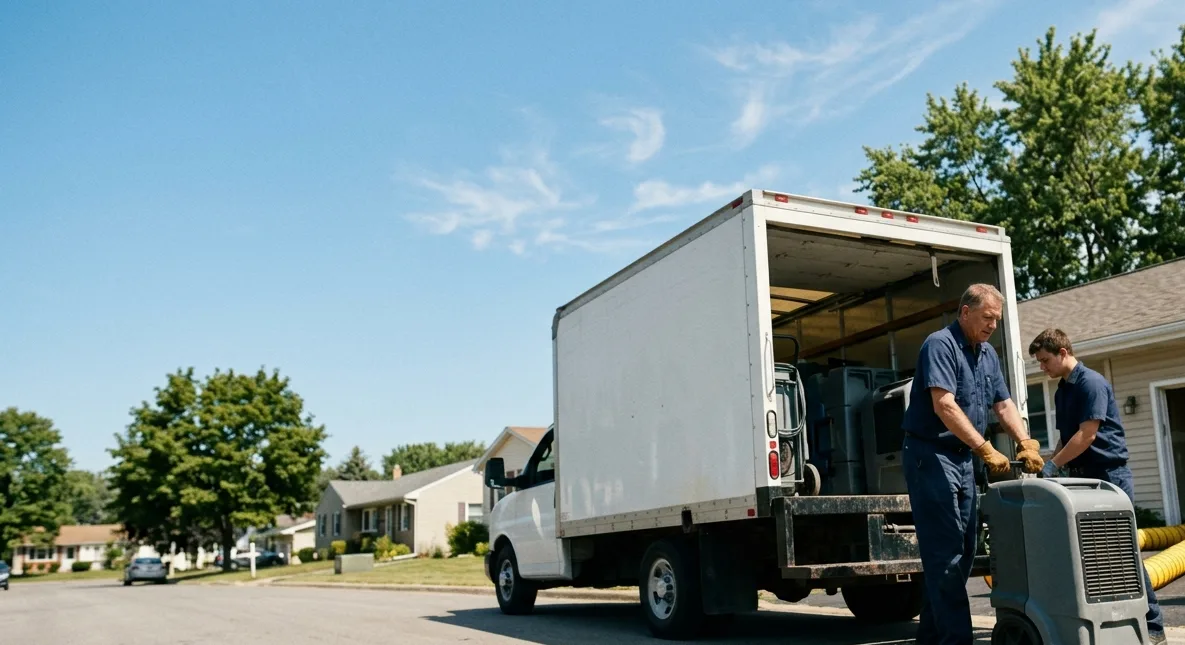Water Damage Cleanup in Lansing, KS near me